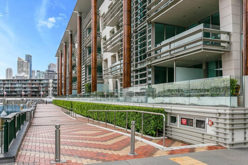 Ferienwohnung Elegant & Sunny Living With Stunning Marina Views Auckland Exterior foto